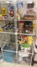 蔻丝【四面全透明】手办乐高展示柜盲盒模型收纳盒大容量柜玩具展示架 2列12格+2灯+平角扣 实拍图