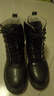 啄木鸟断码红蜒真皮马丁靴女短靴冬季加绒新款羊毛棉鞋中跟防滑棉靴子 黑色【加绒】 39 实拍图
