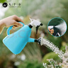 九千谷洒水壶浇花1.3L两用手压式喷壶家用浇水壶喷雾器园艺浇花蓝色7024 实拍图