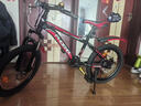 凤凰（Phoenix）儿童自行车山地车男女学生脚踏车6-15岁童车 霸道 黑红色 20寸 实拍图