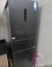 美的（Midea）220L三门冰箱灰色租房家用客厅宿舍小型冰箱三开门三温低耗省电低音运行BCD-220TM 实拍图