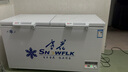 雪花（SNOWFLK）冰柜商用家用冷柜卧式大容量全冷冻柜卧柜展示柜大冰柜冷藏冷冻两用 410升|1.47米-30℃速冻一级能效【加厚款】 空柜温度可达-30度丨铜管速冷低耗 实拍图