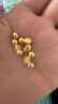 赛菲尔黄金小金豆足金999.9投资金攒金收藏存钱 单颗 约1.0克 实拍图