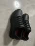 斯凯奇（Skechers）男鞋秋冬新品一脚蹬休闲鞋黑色商务鞋轻便软底运动户外健步鞋皮鞋 实拍图