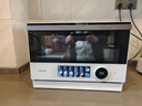 东芝（TOSHIBA）【小白茶系列】微蒸烤炸一体机东芝小白茶7232pro 水波炉变频微波炉烤箱空气炸ER-YT7232W 实拍图