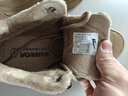 回力（Warrior）棉鞋男鞋加绒加厚保暖马丁靴休闲雪地靴 WXP(WZ)-0167 卡其 39 实拍图