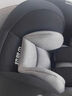 初婴贝儿童安全座椅汽车用0-4-12岁婴儿宝宝车载可坐可躺i-Size通风加热 豪华版黑+175°躺+支撑腿+遮阳棚 实拍图