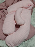 多米贝贝（Tomibaby）孕妇枕头护腰侧卧睡抱枕用品G型呼吸系列3D甜蜜粉 实拍图