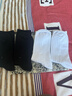 文科生长袜男纯色黑色白色男士袜子春秋商务简约中筒袜透气吸汗白领西装袜 抽条男中筒3黑2白 均码 实拍图