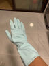 妙洁柔韧一次性手套 PE材质 100只装 27cm 食品级柔软服帖 强韧不易破 实拍图