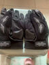车归沐电动车手套防风防寒女加绒保暖手套触屏户外骑行开车防风手套灰粉 实拍图