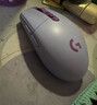 罗技（G）G304 LIGHTSPEED无线鼠标 游戏鼠标 轻质便携 鼠标宏 绝地求生FPS英雄联盟吃鸡 生日礼物 紫色 实拍图