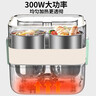 荣事达（Royalstar）电热饭盒加热饭盒保温饭盒可插电加热便当盒办公室蒸煮热饭神器2L大容量双层四胆不锈钢RFH30Q 实拍图