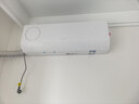 海尔空调出品统帅1.5匹/2匹/3匹挂机新一级能效变频极速冷暖壁挂式空调内外机自清洁超省电 新风 一级能效清新空气+防直吹+自清洁 1.5匹 实拍图