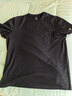 京东京造【液氨抗皱】t恤男男士t恤纯棉白小T衣服短袖 黑色 2XL 实拍图