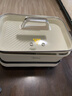 美的（Midea）电火锅鸳鸯锅烤肉锅火锅专用锅0氟涂层超薄速沸电火锅多功能锅料理锅分体式6.5L多用途锅DLS3322R2 实拍图