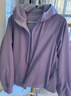 优衣库女装双面穿防风摇粒绒拉链连帽外套户外防水479697 479697/71浅蓝紫色 XS 实拍图