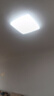 顾家led吸顶灯护眼普瑞光源轻奢仿水晶客厅卧室50cm方-三色【包安装】 实拍图
