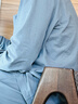 京舒棉京东自有品牌棉·嘟嘟棉新款磨毛男长袖睡衣家居服 灰色 3XL 实拍图