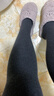 宝娜斯打底裤女加绒光腿神器秋冬棉竖条加厚保暖瘦腿光腿连裤袜 实拍图