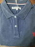 U.S. POLO ASSN.polo衫男翻领秋季纯棉商务休闲长袖t恤男士高端上衣 藏蓝色 XL 实拍图