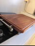 双枪乌金檀木整木菜板 百年龄砧板家用切菜案板抗菌实木菜板45*30*2.5 实拍图
