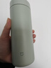 米家 保温杯 316不锈钢水杯 男女士杯子 大容量茶杯便携 350ml绿色 实拍图