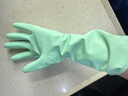 妙洁灵巧型乳胶手套 4双 中号 喷绒内里 防水防滑皮 厨房洗碗洗衣 实拍图