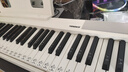 特伦斯折叠钢琴88键便携式电钢琴成人儿童电子琴重力度键盘V30pro钢琴 时尚白+专用琴包 实拍图