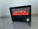 西屋石墨烯壁炉暖风机取暖器台地两用家用电暖气片烤火炉大面积轻音节能电热风扇炭火暖风机WTH-672J 实拍图