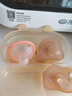 世喜安抚奶嘴0-3-6个月防胀气 新生婴儿日夜用 全硅胶带收纳盒2只装 实拍图