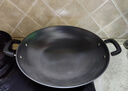 炊大皇炒锅铁锅无涂层铸铁锅双耳炒菜锅40cm电磁炉通用传世C40D2 实拍图