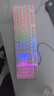 前行者GX 87键真机械手感游戏键盘鼠标套装有线静音薄膜键鼠台式电脑网吧笔记本办公背光USB外接外设 白色-彩虹背光键盘【加厚升级版】 实拍图