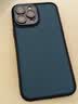 KEKLLE【肤感磨砂】适用iPhone13promax手机壳 苹果13promax保护套 磨砂防摔抗指纹全包保护套 宝蓝色 实拍图