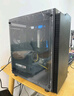爱国者（aigo）JV13黑色 电脑台式主机箱 桌面matx小机箱（透明侧板/ITX主板/240水冷/RGB灯条） 实拍图
