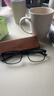 普莱斯（pulais）老花镜男士女士德国进口高清晰防蓝光正品老花眼镜8092 黑色200度 实拍图