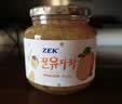 ZEK蜂蜜柚子茶饮品1000g韩国原装进口饮料水果茶百香果蜜炼果酱冲饮 【经典】Zek蜂蜜柚子茶1kg 实拍图
