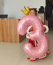 多美忆生日场景布置女孩数字生日气球道具氛围布置儿童派对装饰粉色3 实拍图