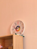 康巴丝客厅家用挂钟石英钟表挂墙早教儿童学习挂钟 7866白色30cm 实拍图