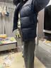 雪中飞【反季清仓】新款百搭时尚休闲斜插式口袋男女同款短款立领羽绒服 藏青色|5019 M 170/88A 实拍图