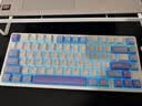 联想（Lenovo）GK10 80W无线蓝牙三模机械键盘 RGB背光全键热插拔 游戏办公电脑键盘极光系列80配列 雪域幽蓝茶轴 实拍图