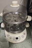 小熊（Bear）煮蛋器 双层家用多功能蒸蛋器 不锈钢早餐蒸点心蒸锅 可预约定时自动断电蒸锅 ZDQ-C14Q8 实拍图