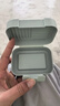 四万公里香皂盒迷你密封家用皂托皂架旅行出差便携肥皂盒 SW2008 条纹蓝 实拍图