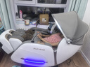 奥克斯（AUX）按摩椅家用全自动全身2026十大品牌太空舱揉捏零重力颈部腰背部智能按摩椅父母亲节礼物实用送爸妈 智尊白【高端美腿机+降噪睡眠舱+钢琴烤漆+全配置】 实拍图