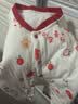婧麒（JOYNCLEON）秋冬婴儿连体衣新生男女宝宝夹棉衣服无骨哈衣爬服小月龄睡衣 平安喜乐【40g棉连体衣】 90cm  【1-2岁建议体重9.5-13kg】 实拍图