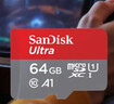 闪迪（SanDisk）64GB TF（MicroSD）内存卡 A1 U1 C10 至尊高速移动版存储卡 读速140MB/s 手机平板游戏机内存卡 实拍图