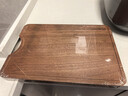 双枪乌金檀菜板 百年龄整木砧案板家用切菜食品抗菌防霉实木40*27*2.5 实拍图