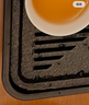 高档仿乌金石茶盘家用茶台沥水盘茶托盘茶具2025新款茶海套装干泡 中号43.5*26.5*3.5cm（蓄排两用） 实拍图
