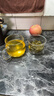 富光花茶杯 男女士茶水分离杯子 双层办公泡茶玻璃杯带把高硼硅水杯 实拍图