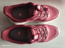 足力健【年货送爸妈】老人鞋中老年轻便休闲散步鞋2431380J 女 酒红 39 实拍图